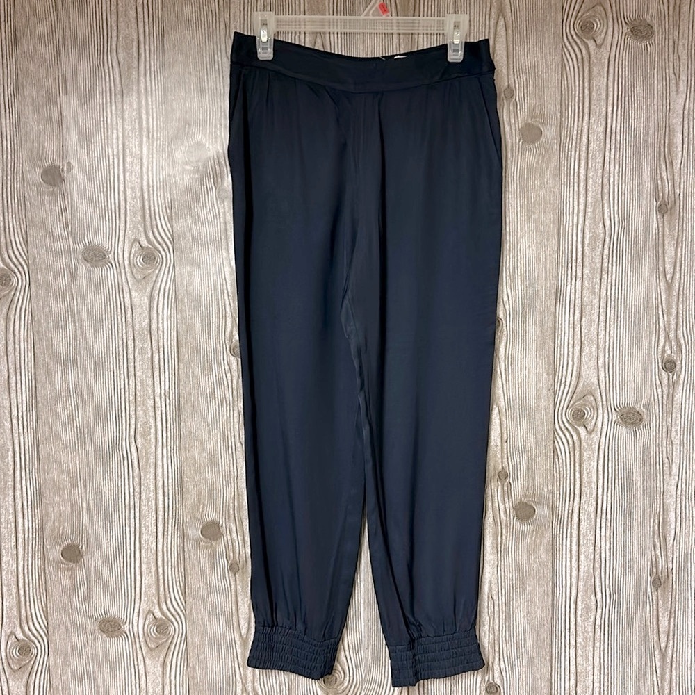 Club Monaco Navy Blue Jogger Style Trousers Sz 2